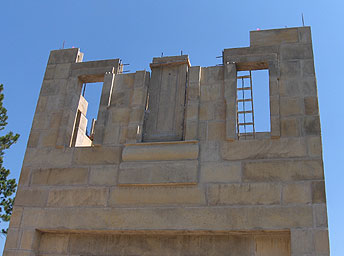 North elevation photo of upper floor