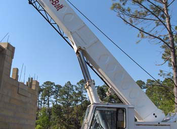 link belt crane boom 