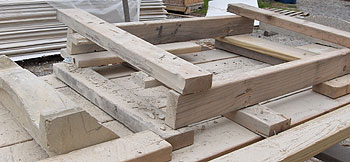concrete block cutting jig