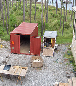 construction storage container