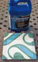 Sealing cement floor tile