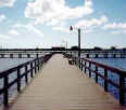 Photo of tri max plastic lumber on a marina