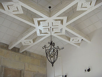 Finished Cuban style ceiling 