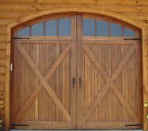 Clingerman wood garage doors