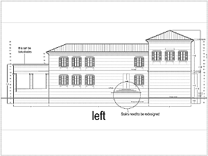 front elevation house plans
