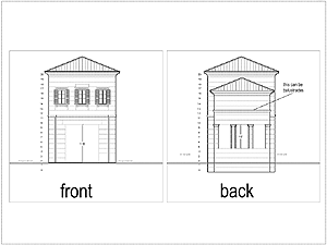 waterfront house plans elevation