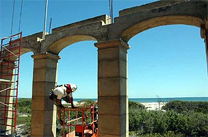 Concrete Block Arches