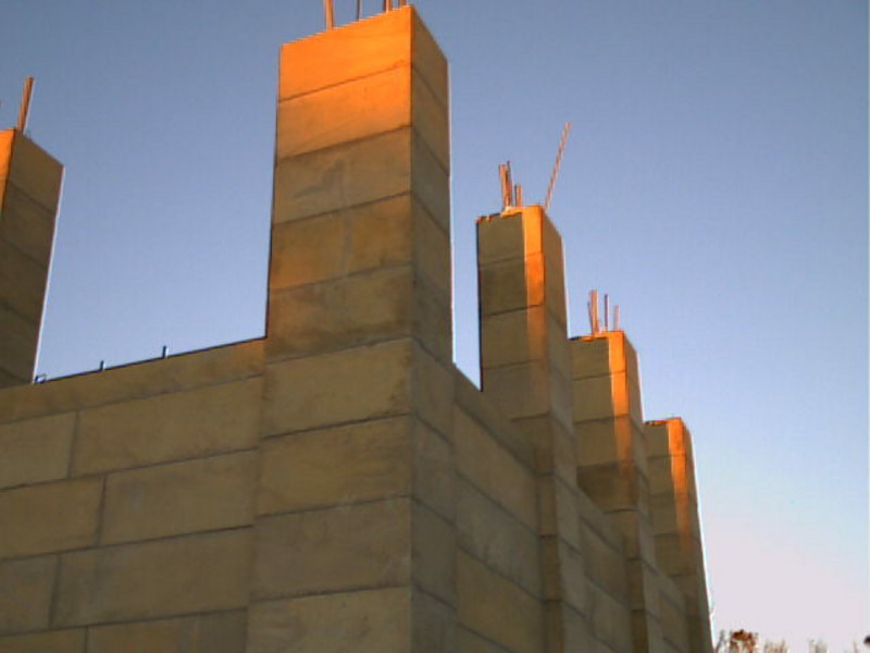 DACART Blocks in the sunset-close-up