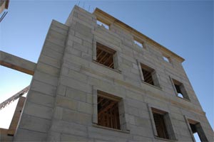 cornice blocks almost complete