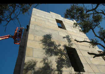 Elevator Tower and Trees