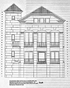 South Elevation of Waterfront Home
