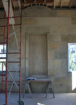 DacArt wall in master bedroom