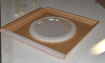 Sun Dome solar tube skylight lens
