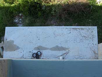 Concrete air conditioner pad